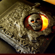Illustration for article titled Someones Dragon Collection Melted on this Gears of War Xbox 360